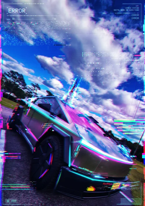 Cybertruck in the Clouds