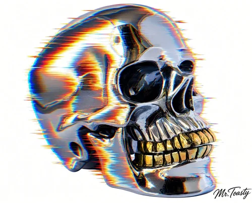 Skull #2: Twin Chrome