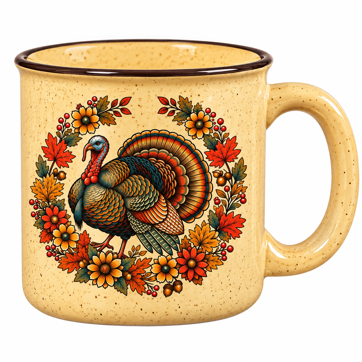 Fall Turkey  Coffee Cup