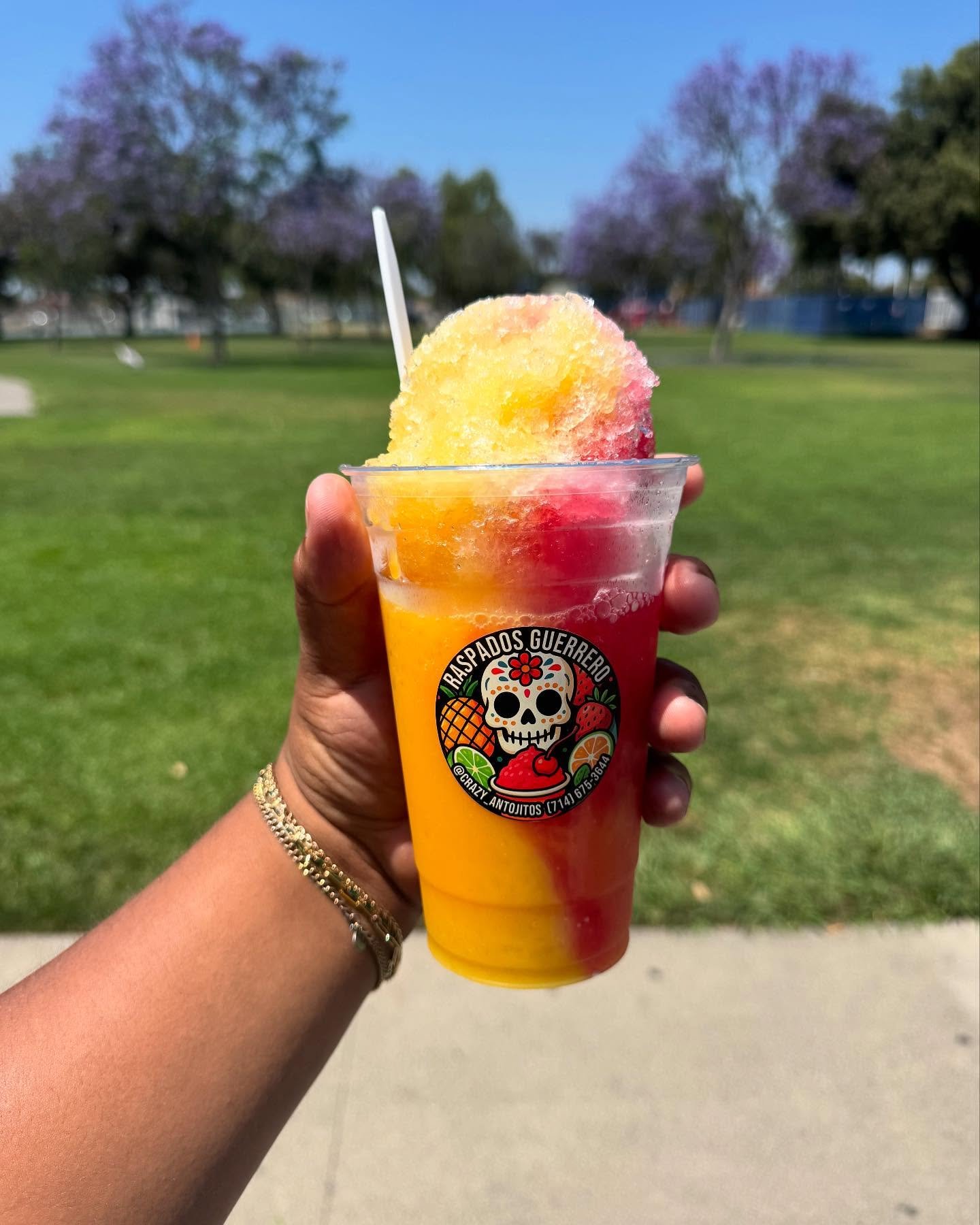 ICE belongs in our treats not our streets! Support your local small business and treat yourself! DM for locations or possible catering! 🇲🇽 #mexicanosunidos #raspados #antojitos