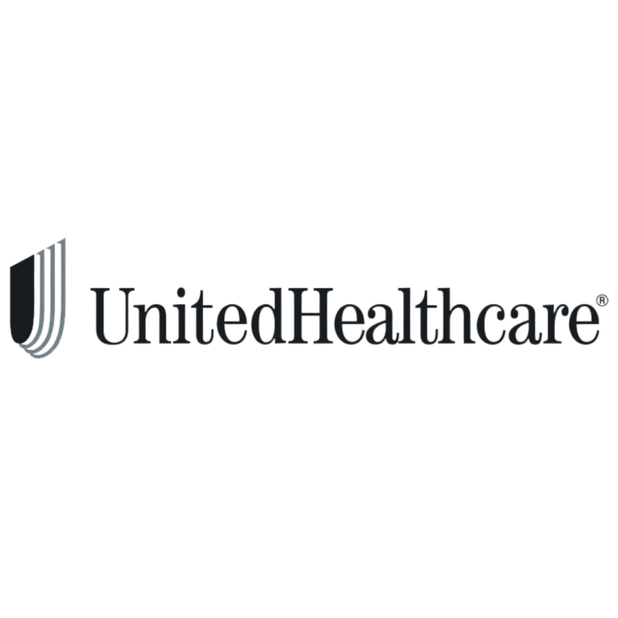 UnitedHealth Group logo with a blue and green rounded square stylized U and H.