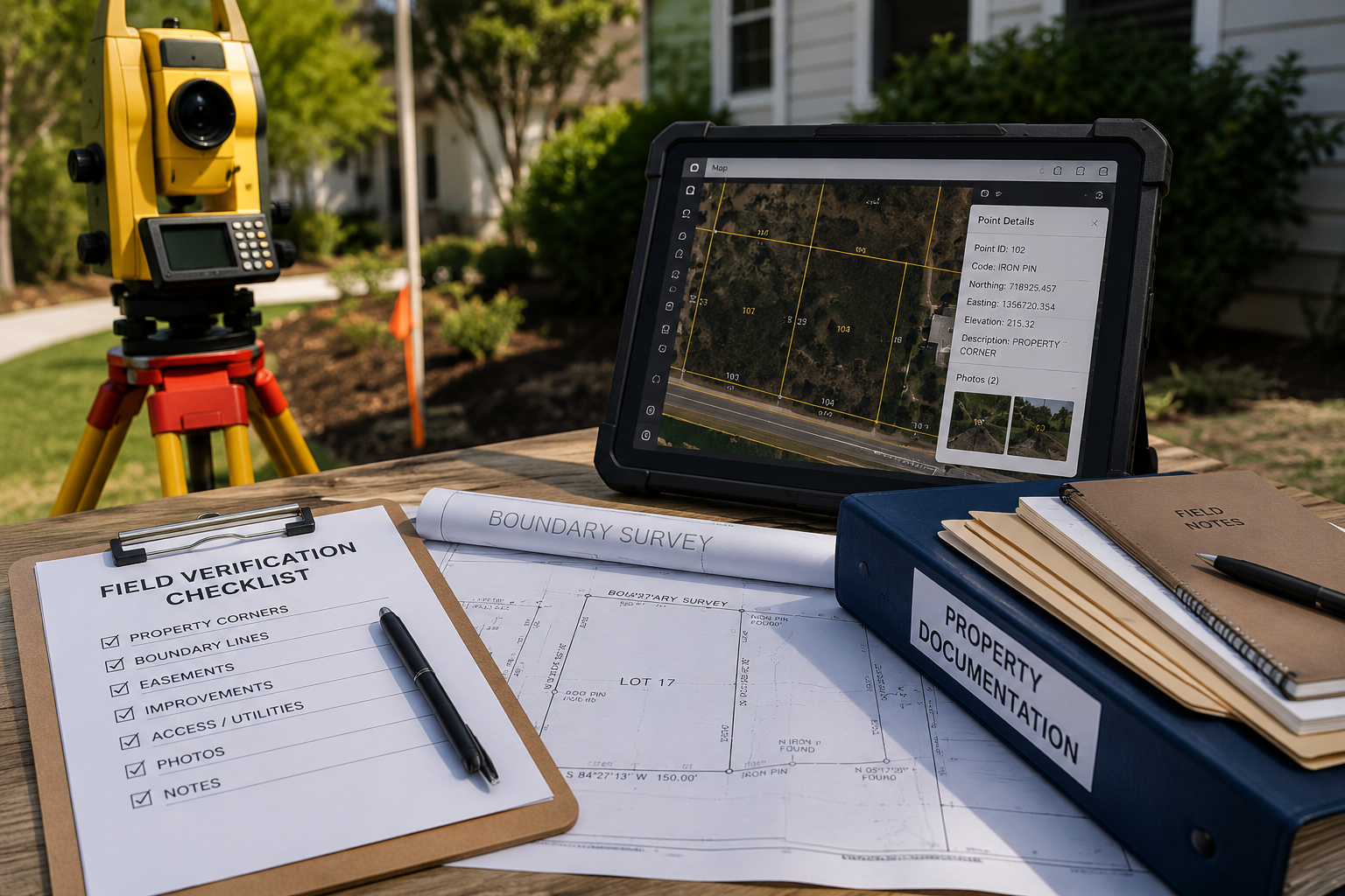 Field Verification & Property Documentation