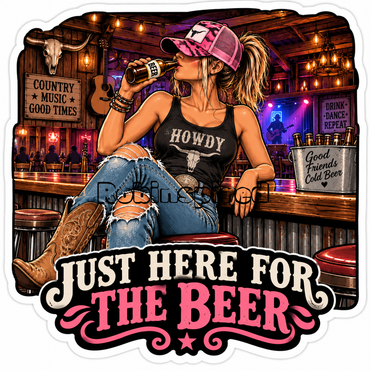 Here for the beer