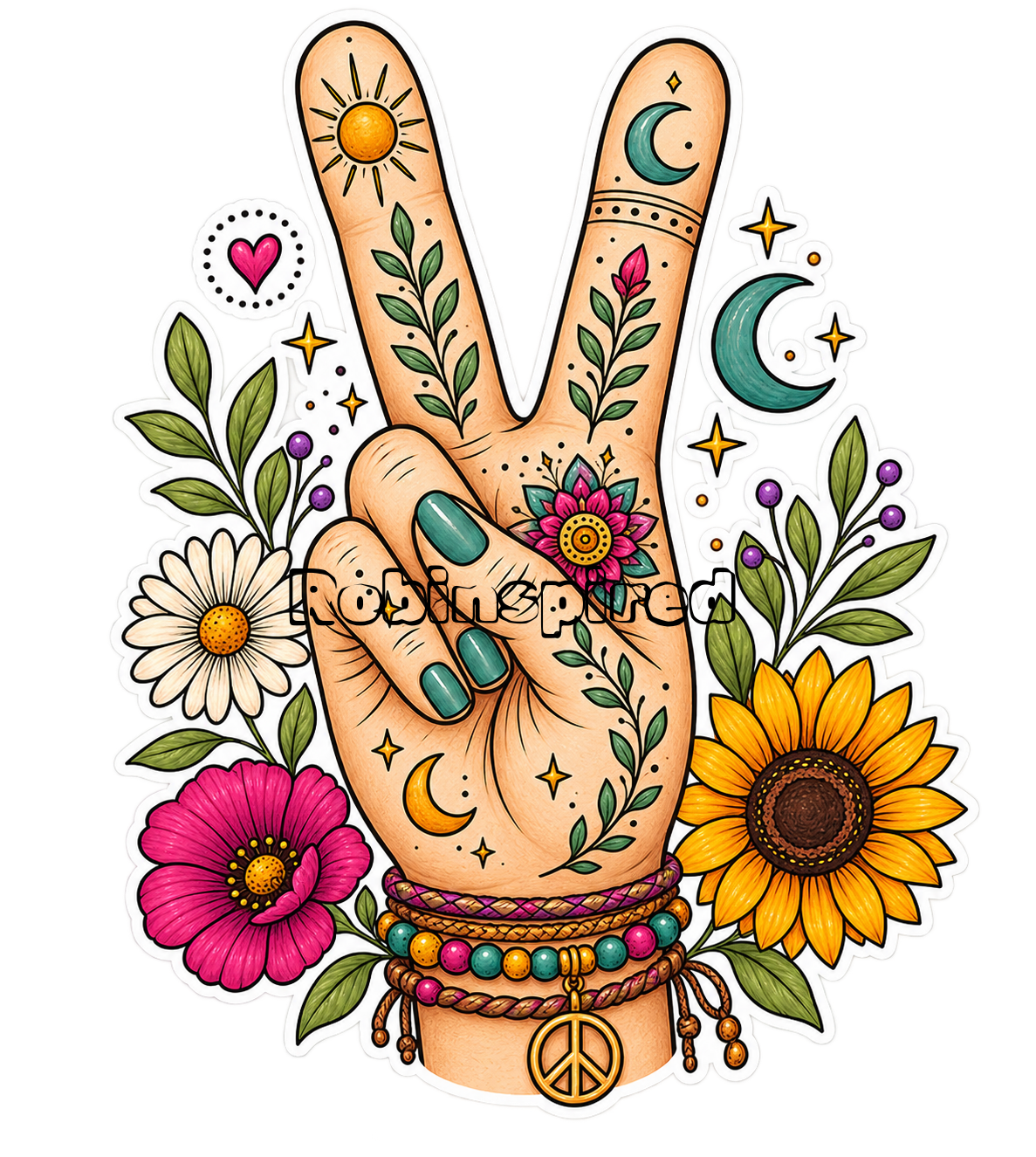 Peace hand