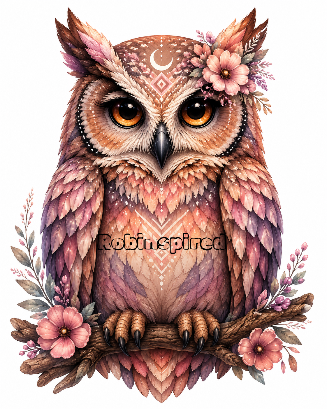 Pink owl