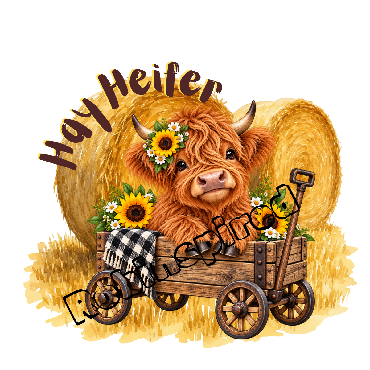Hay Heifer