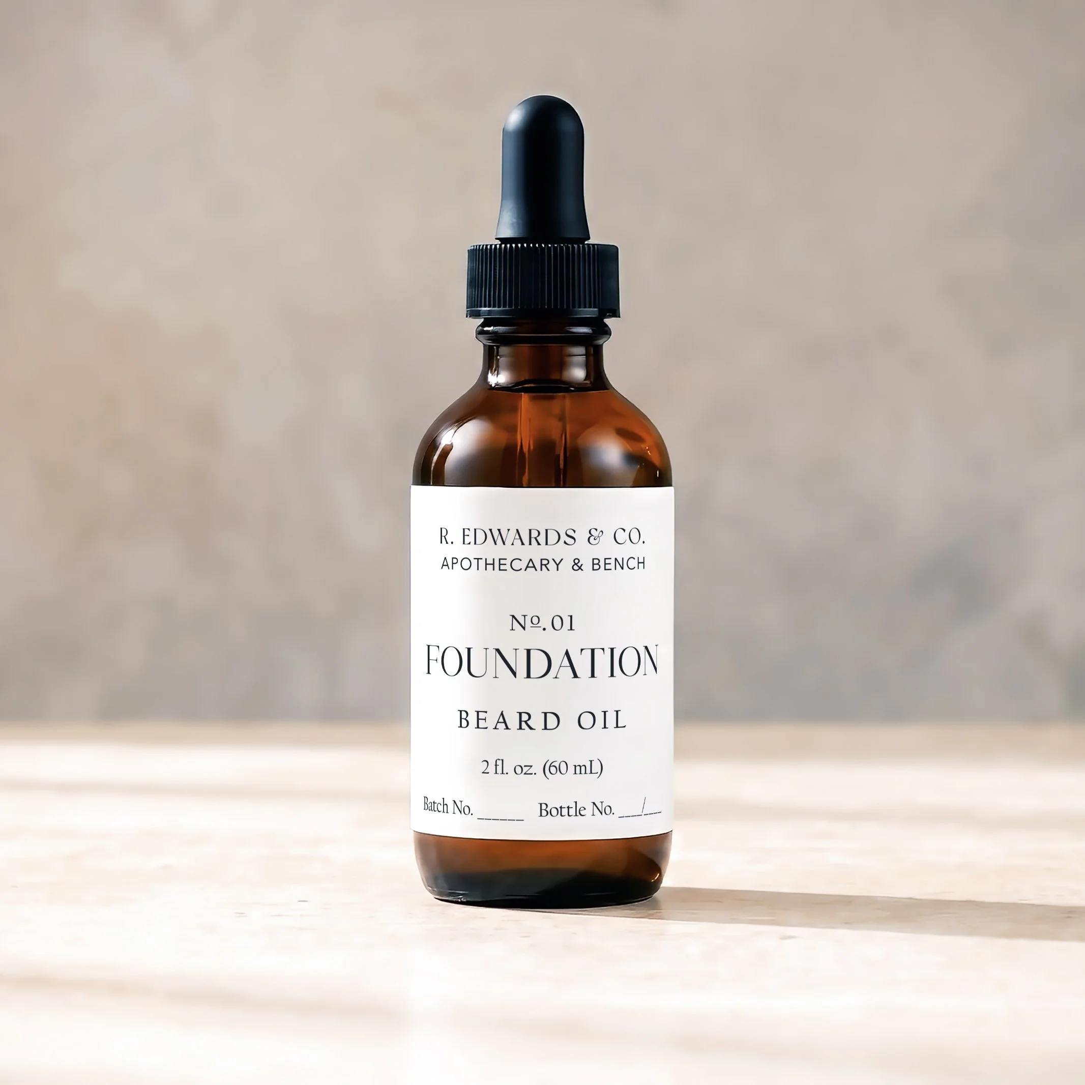 №. 01 FOUNDATION Beard Oil