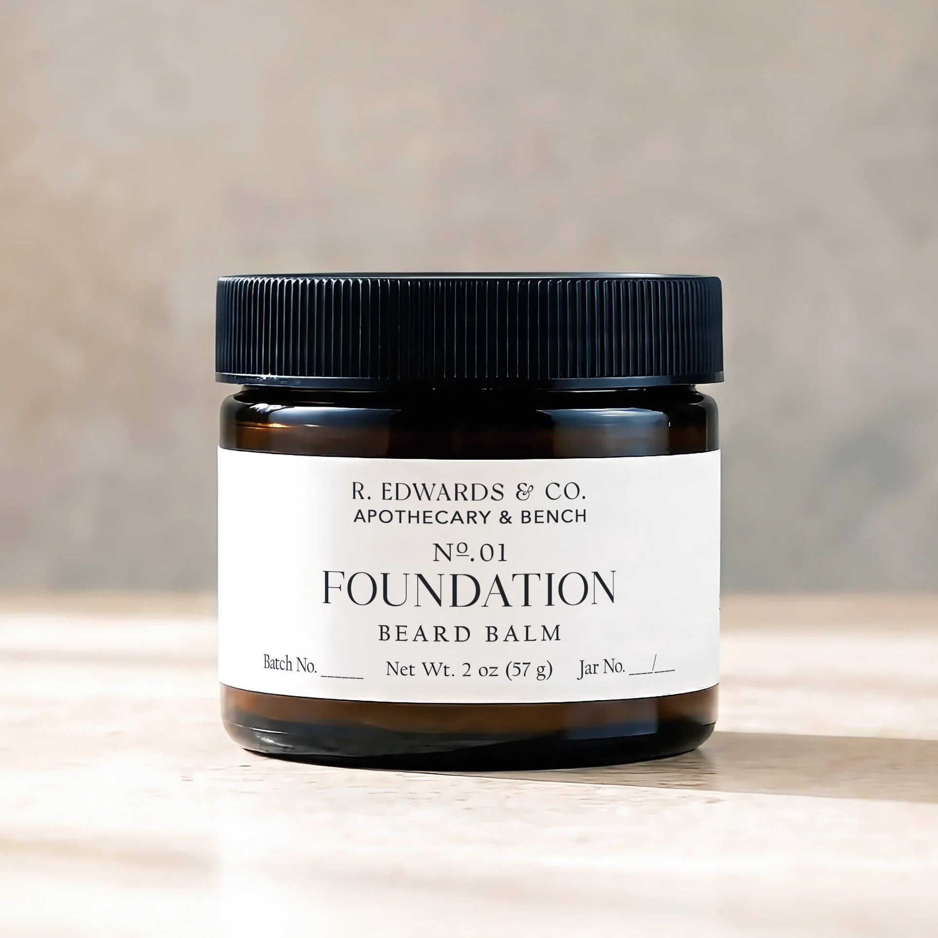 №. 01 FOUNDATION Beard Balm