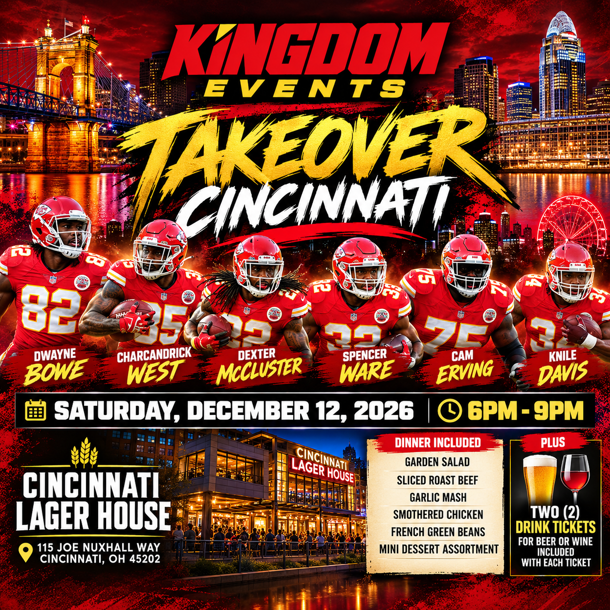THE KINGDOM EVENTS CINCINNATI TAKEOVER RALLY