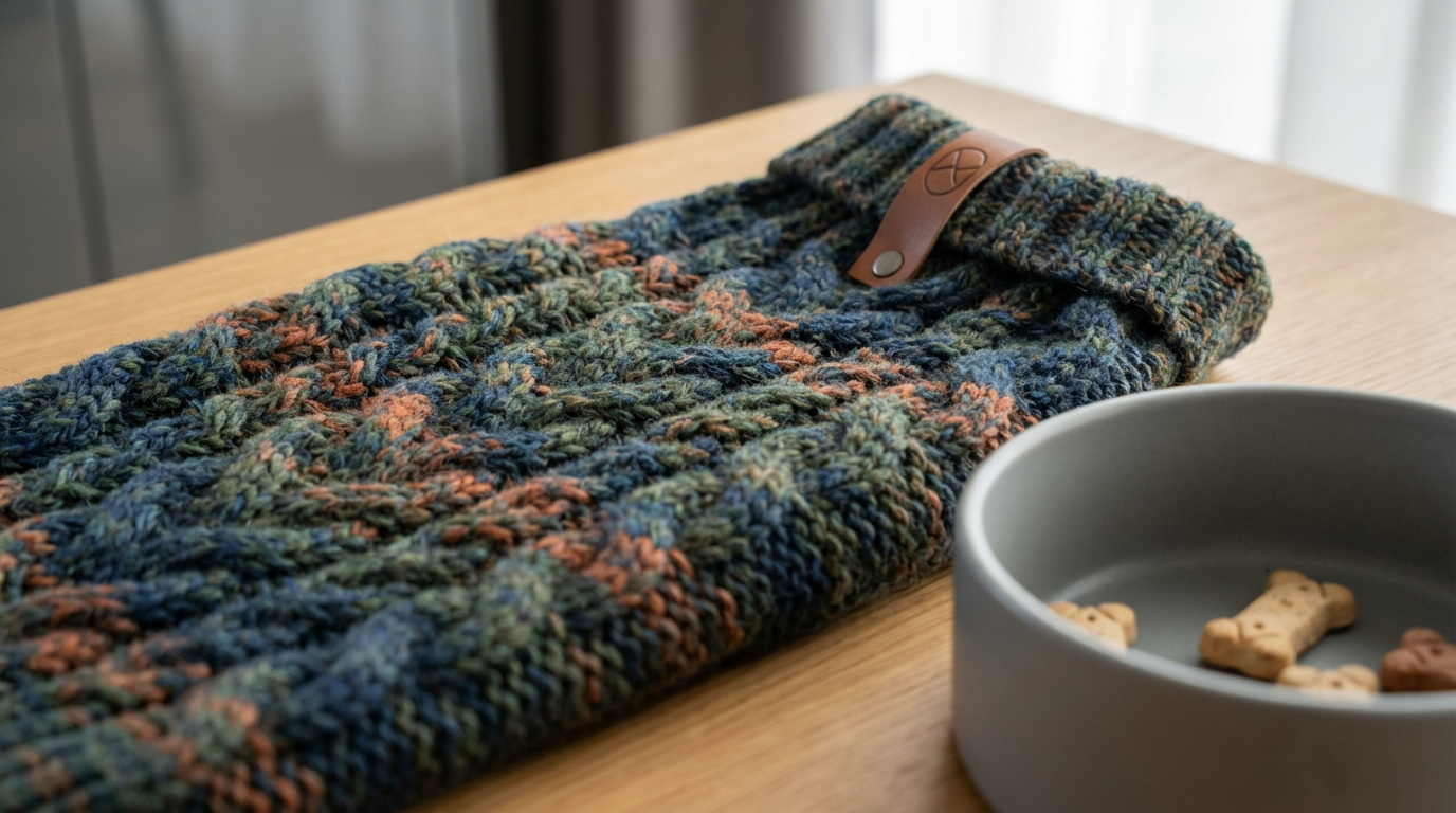 Wool Dog Sweater