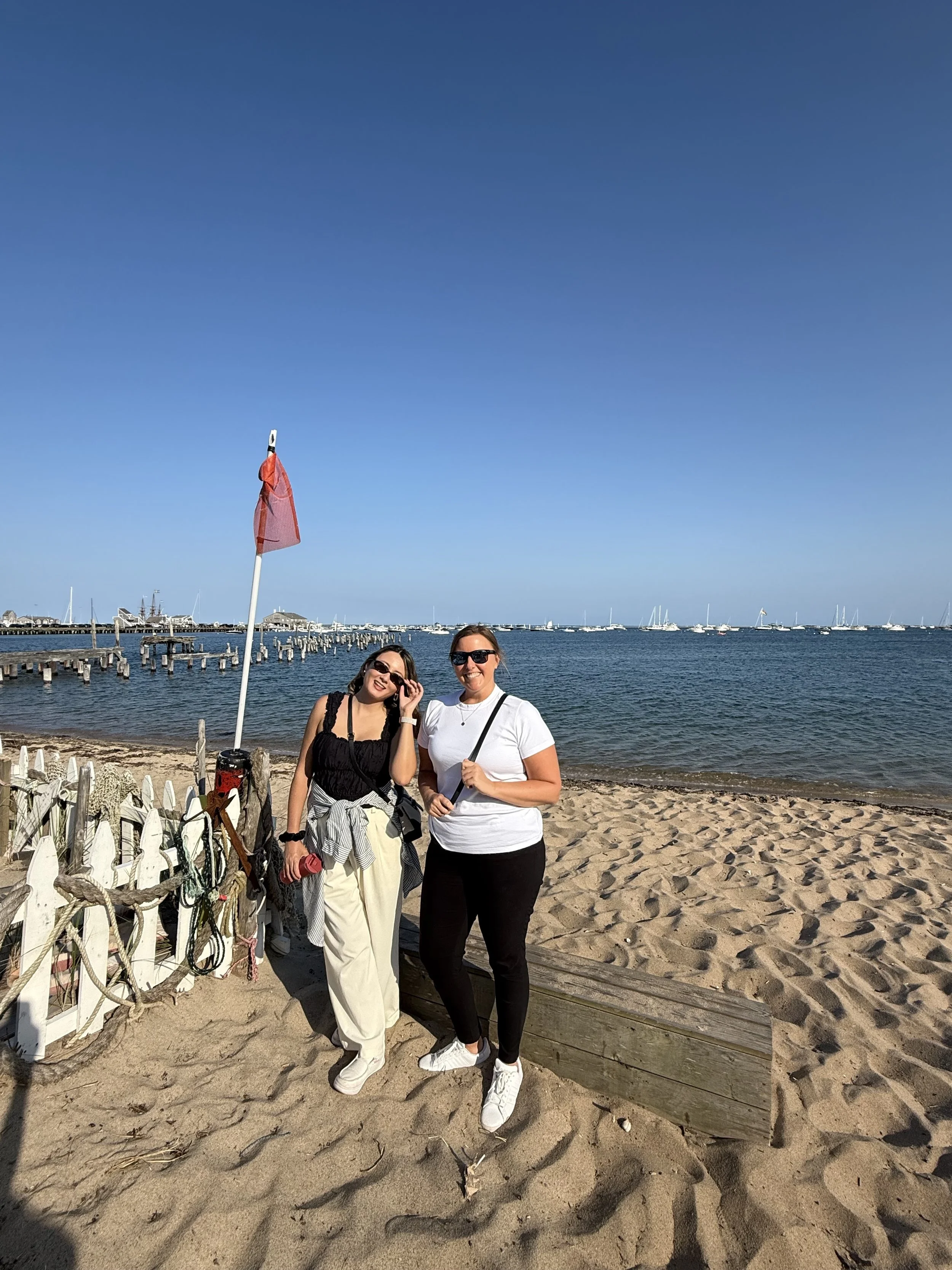 Alyssa and Kate in Provincetown, Massachusetts