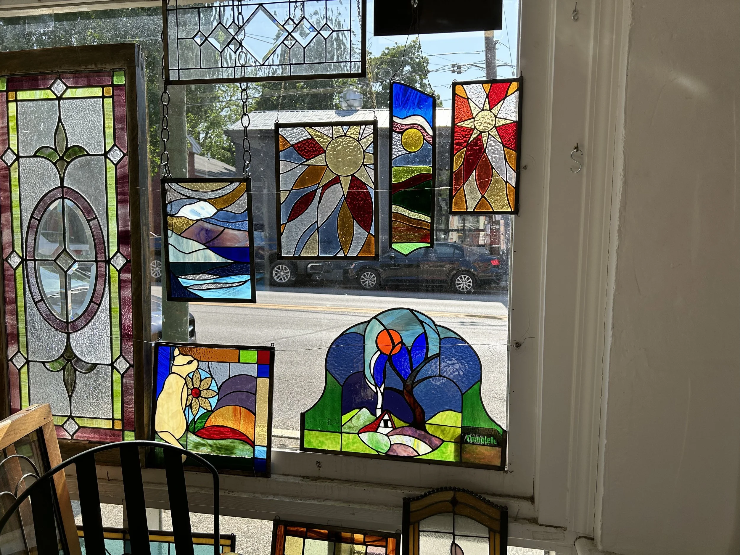 Window Stained Glass - Jane Wendling Pompilio