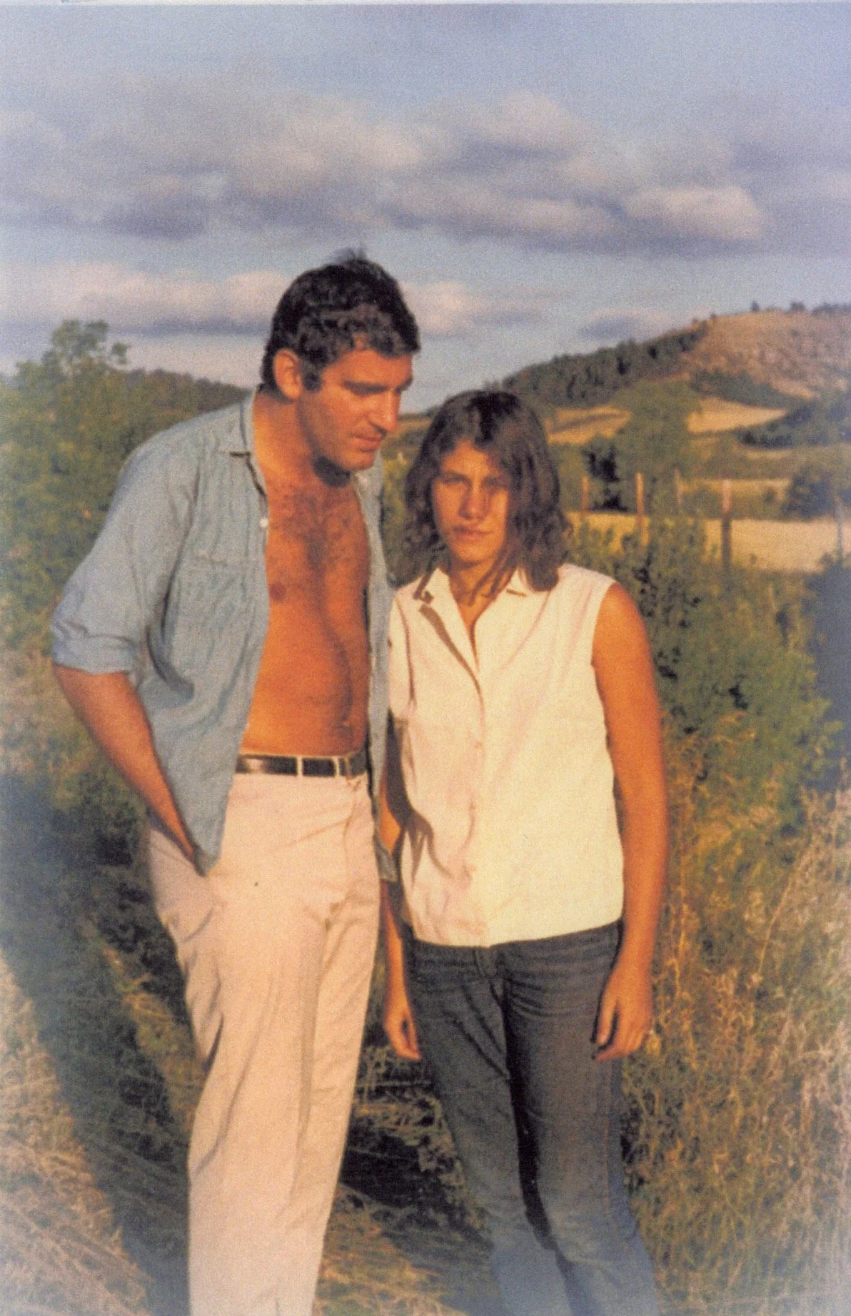 Diana and Roger on their trip cross country together during the Summer of 1967. Taken by their traveling companion, Myra Nissim.