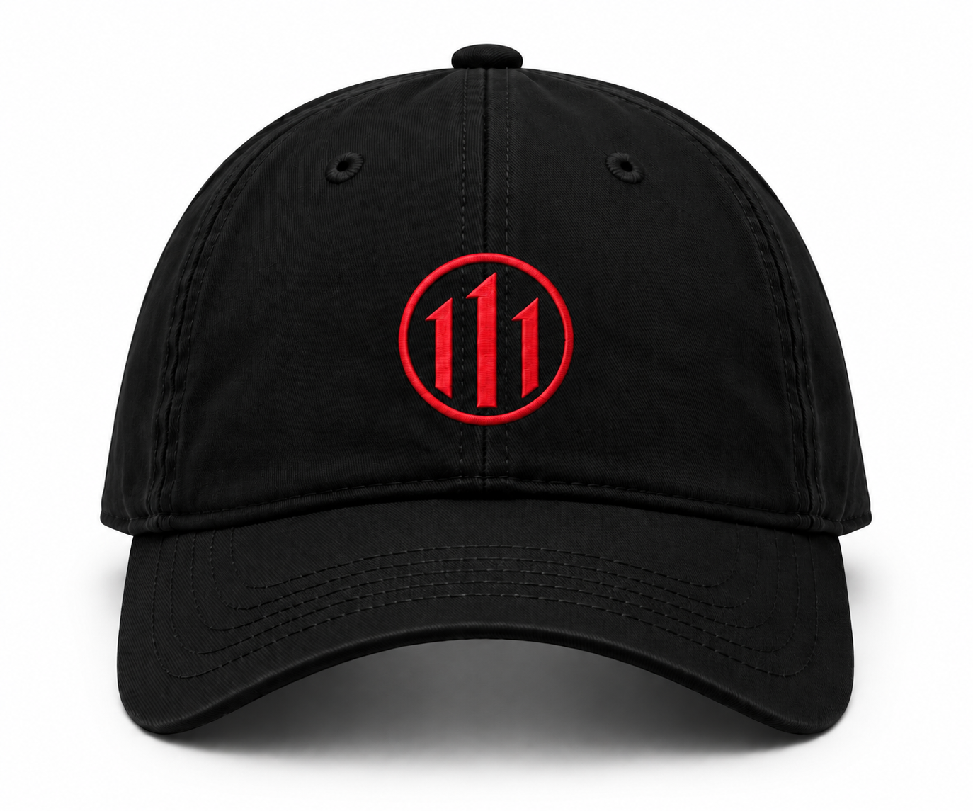 111 hat - red