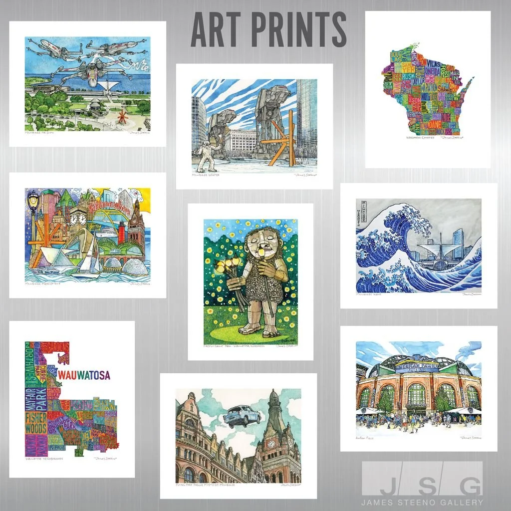 Art Prints by James Steeno