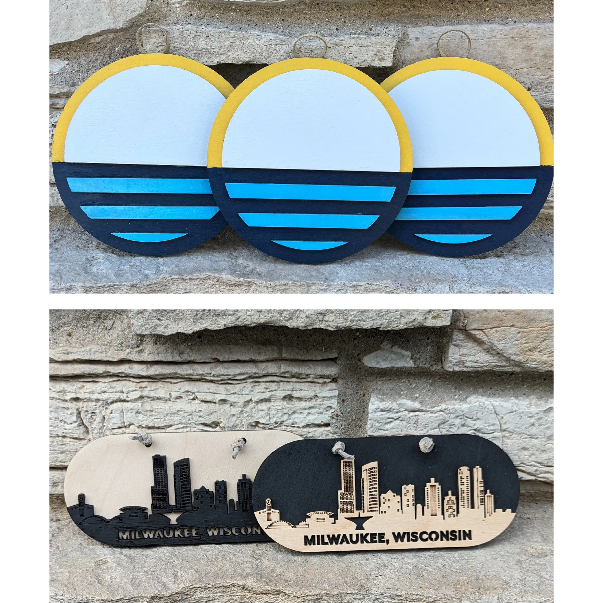 6" Milwaukee Wall Art | by Makery Maven