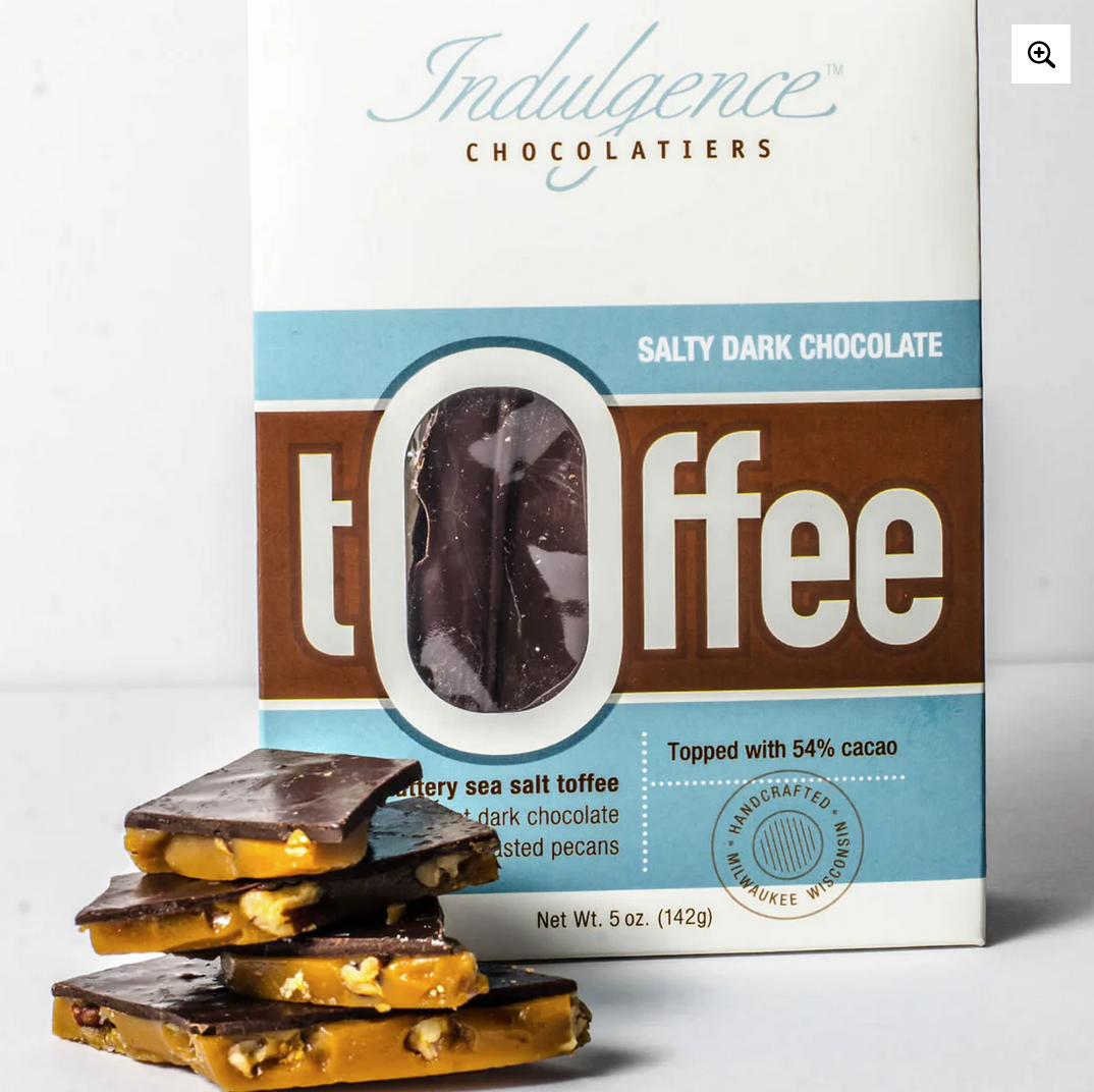 Sea Salt Toffee by Indulgence Chocolatiers