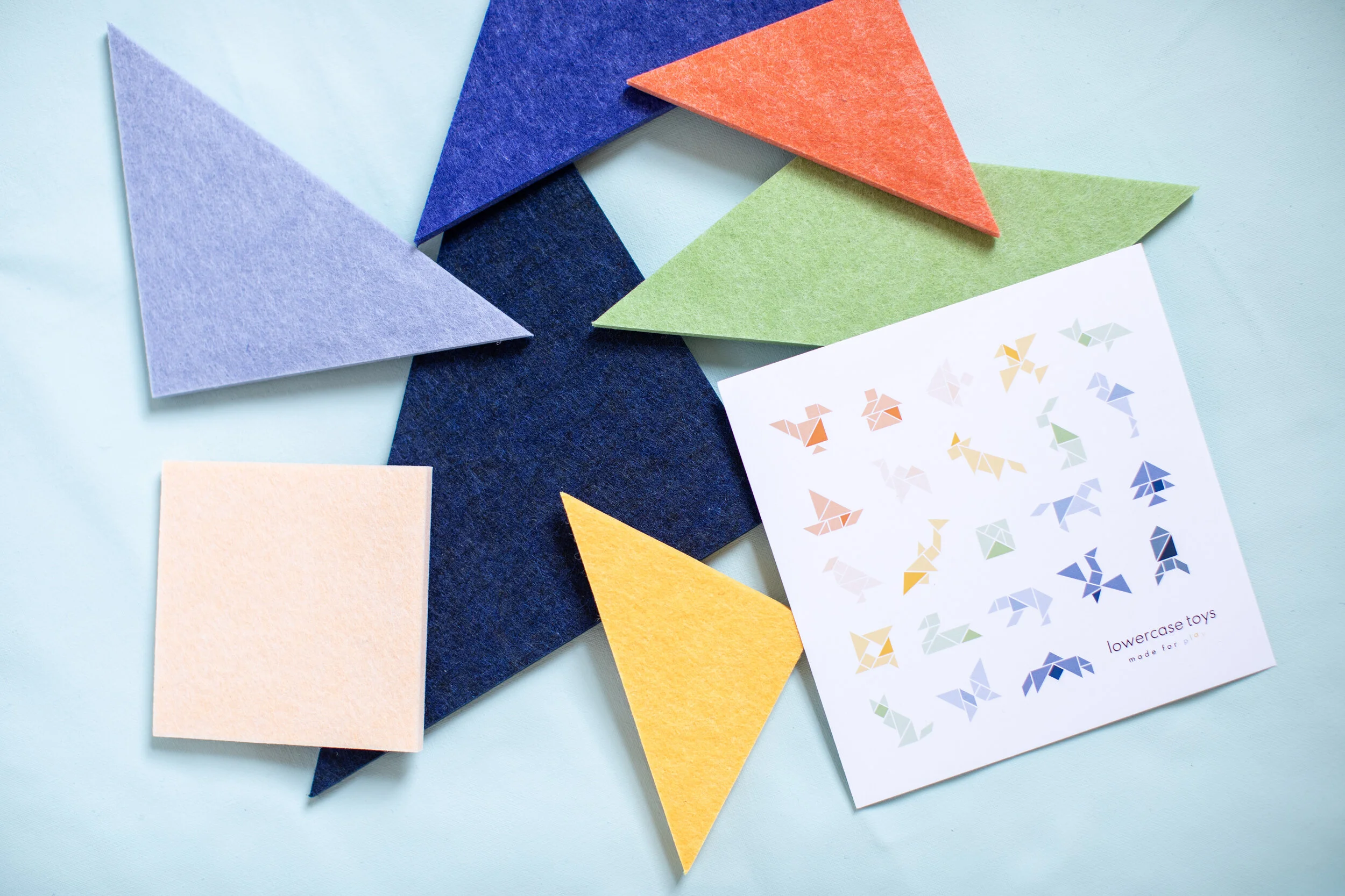 Tangram Block Sets by Lowercase Toys