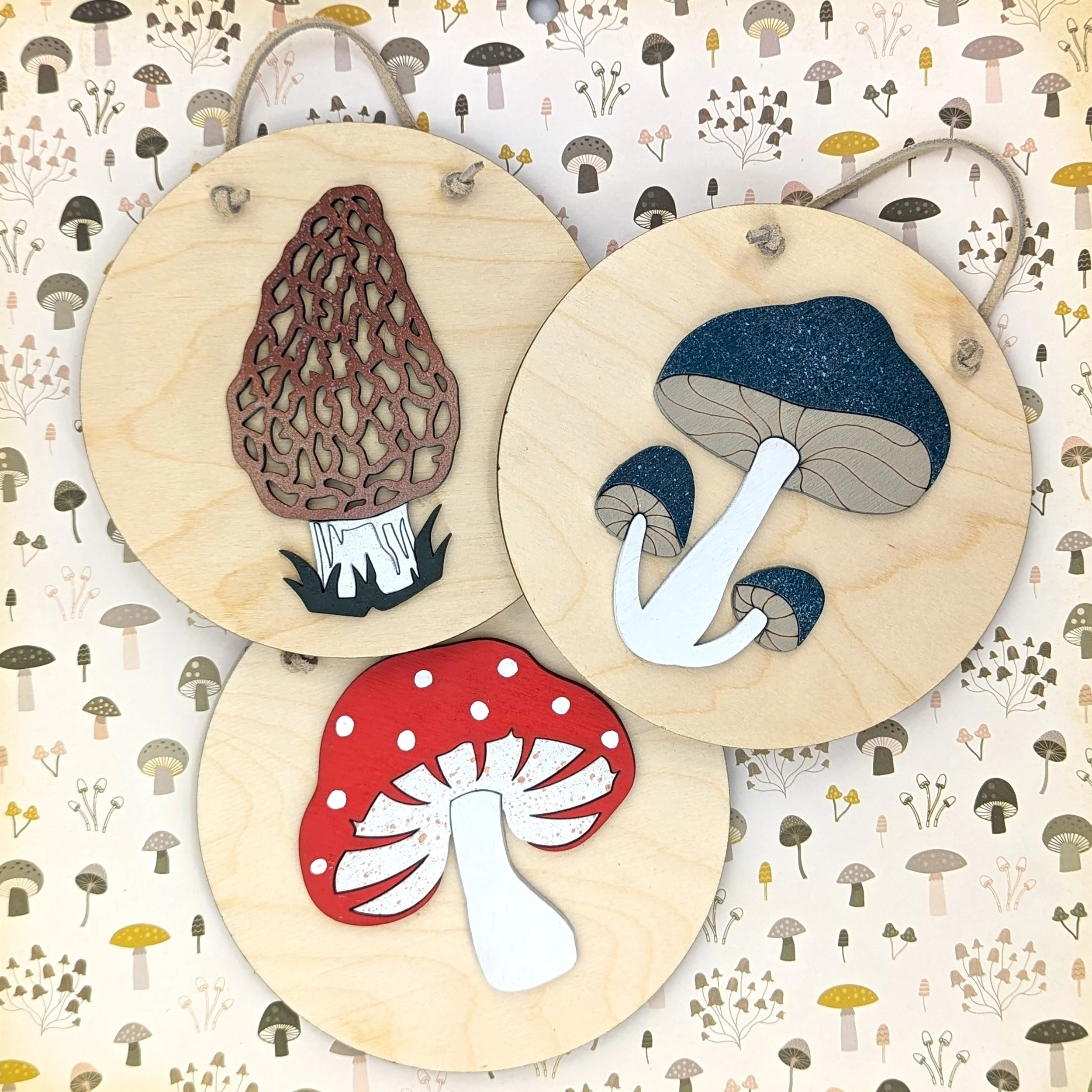 Botanical Wall Art Circles by Makery Maven