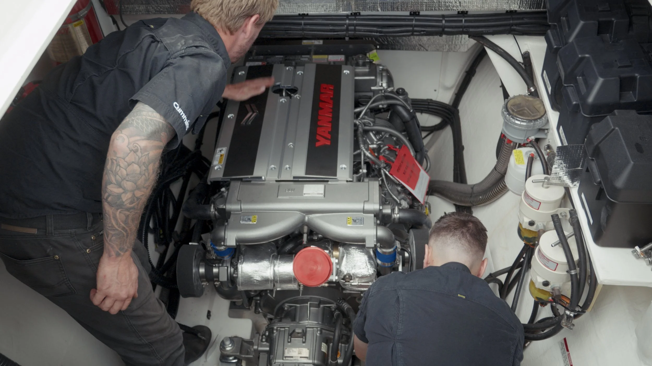 Comprehensive Marine Engine Maintenance