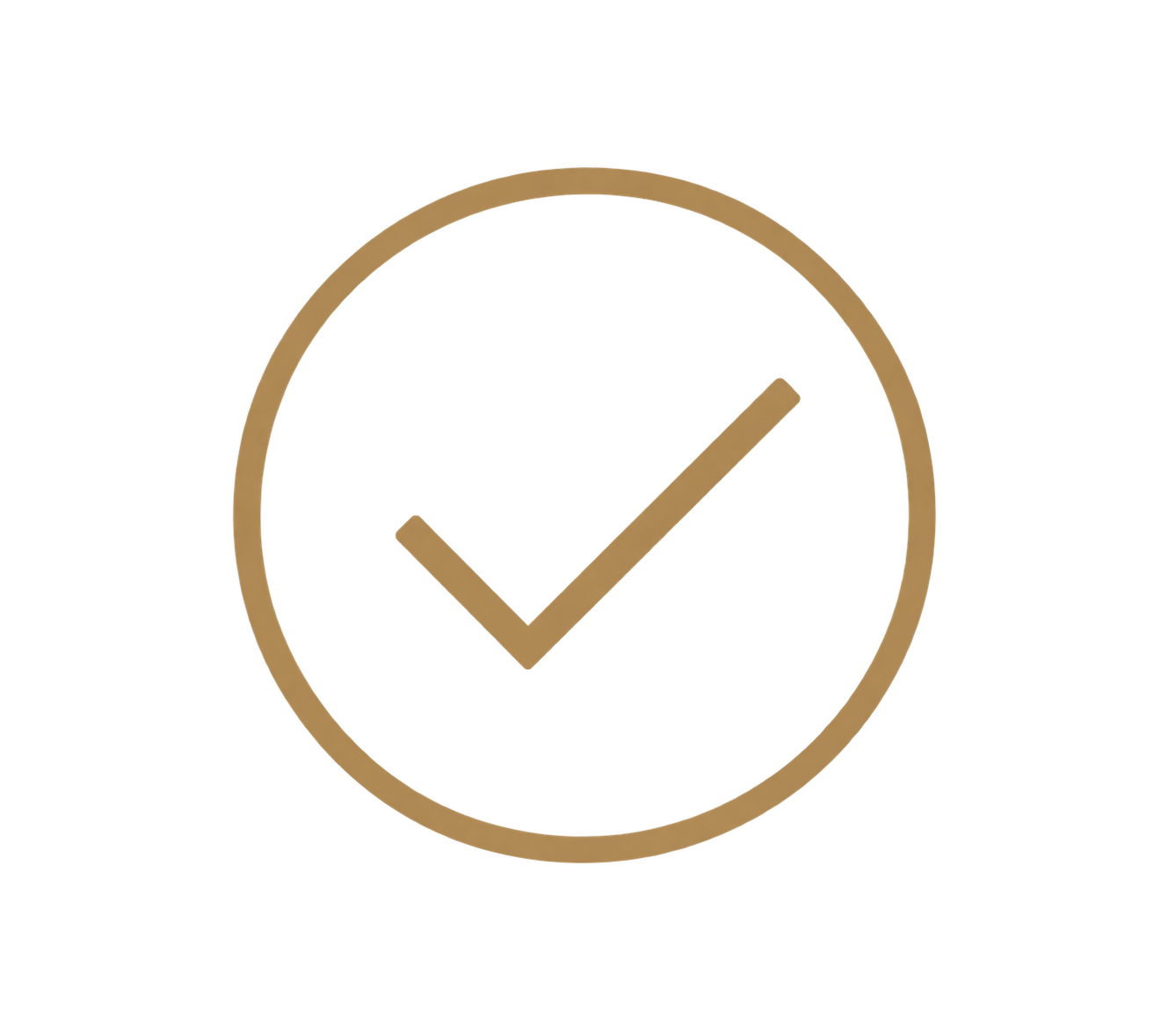 A clock with a checkmark inside the clock face, indicating a completed or verified status.