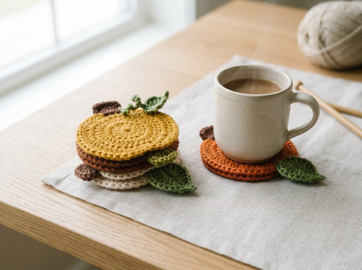 Pumpkin Patch Coaster set of 4