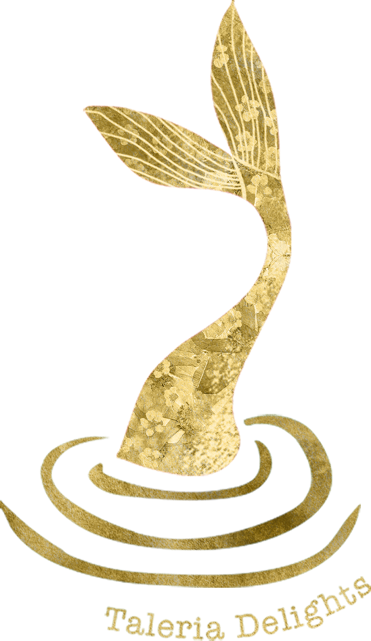 A golden abstract sculpture resembling a plant with a leaf on top, decorated with intricate patterns, and sitting on a circular base with the text 'Creative pieces' beneath.