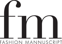 The logo of Fashion Manuscript with the letters 'fm' and the words 'FASHION MANUSCRIPT' underneath.