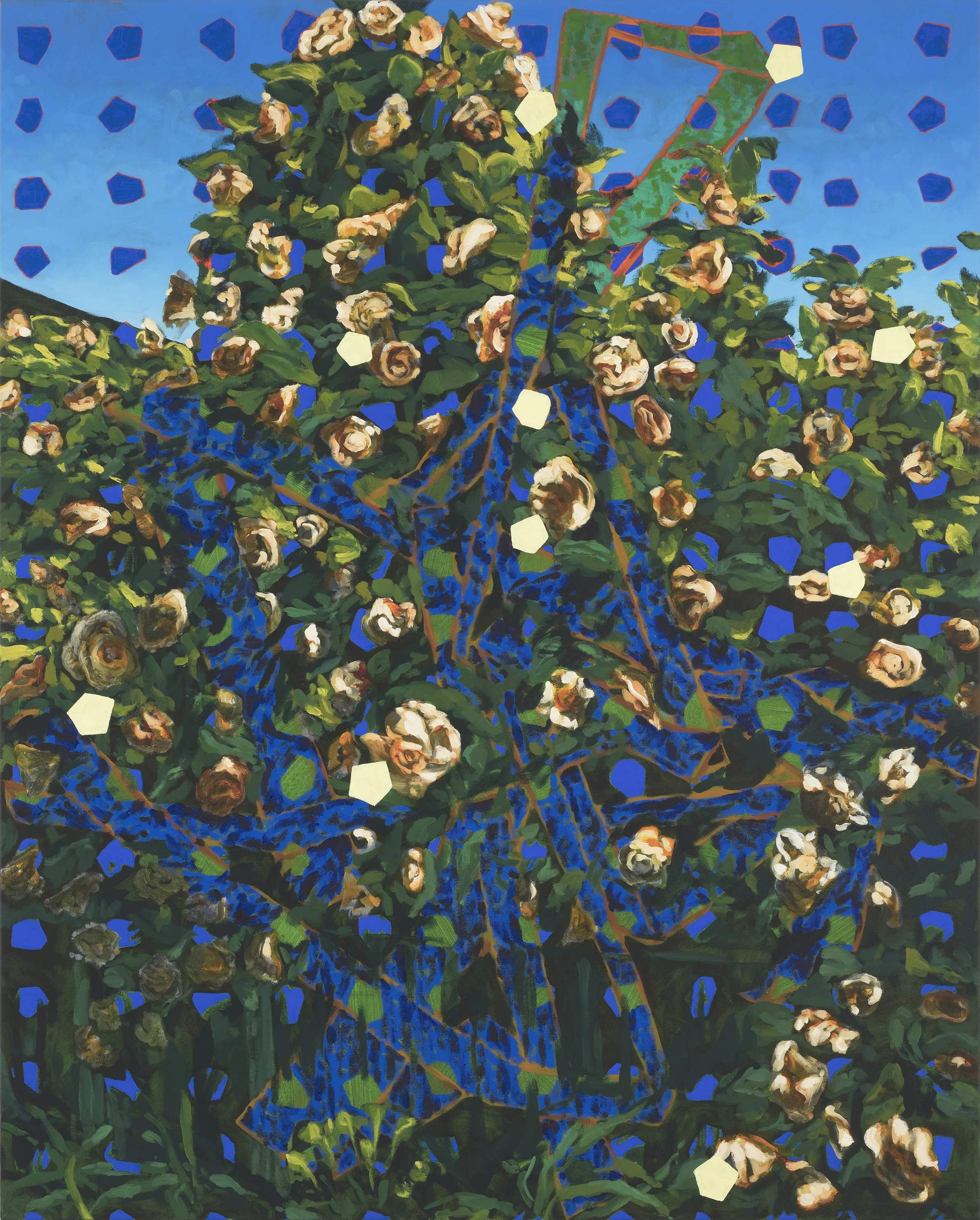 Camelian,  2022, oil on canvas. 165 x 140 cm. Photograph: Brenton McGeachie.
