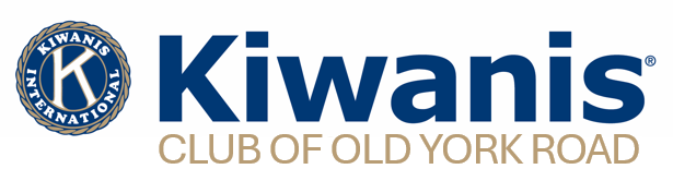 The Kiwanis logo with the text 'Kiwanis Club of Old York Road' underneath.