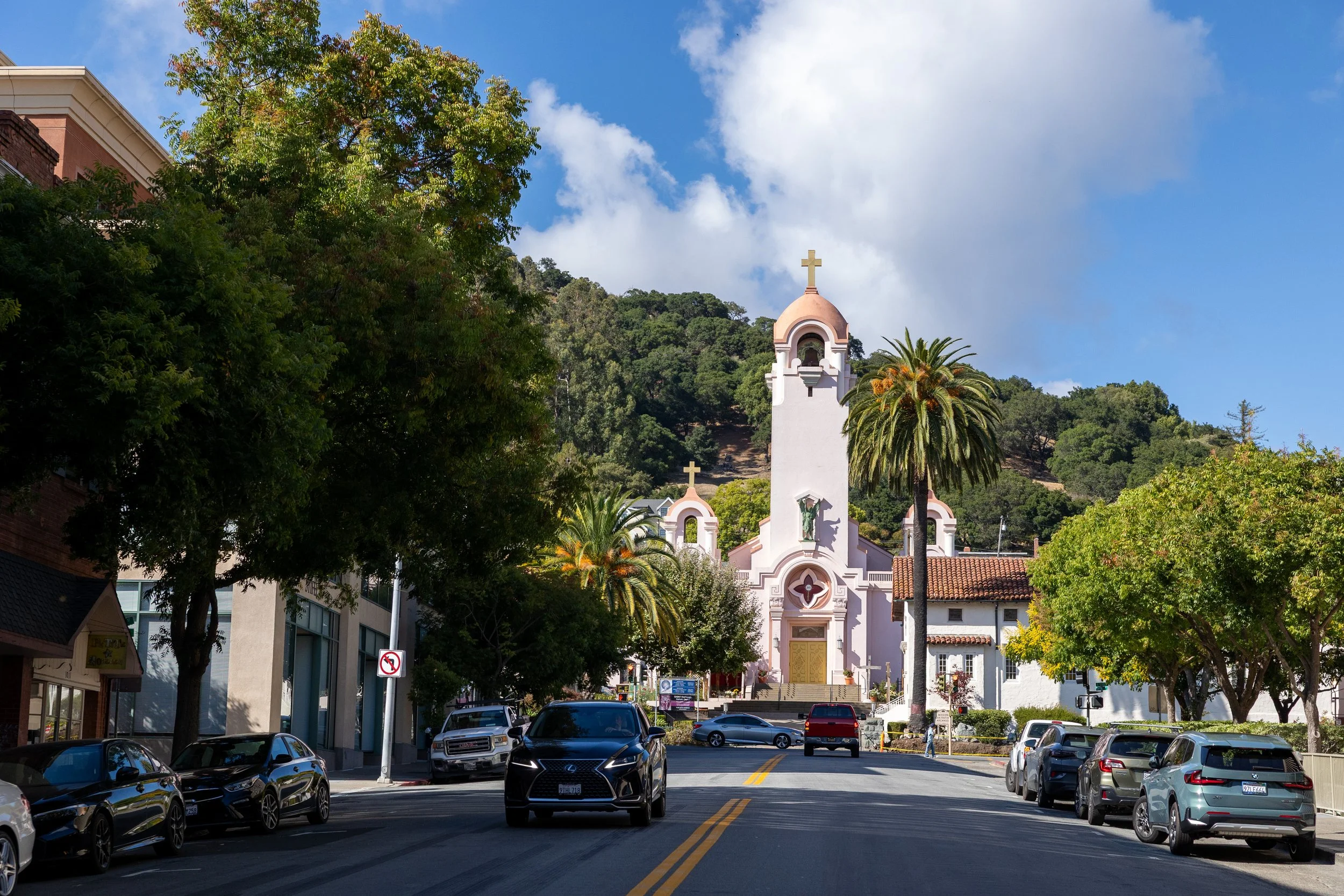 The primary Catholic church downtown is Saint Raphael Church in San Rafael