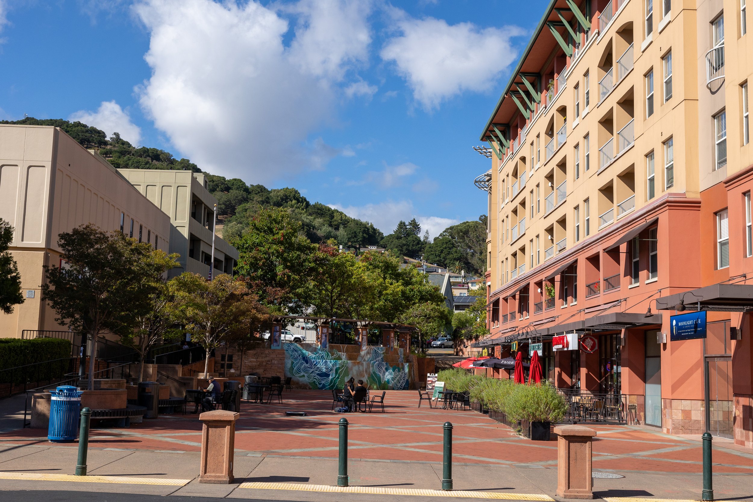 Court Plaza downtown San Rafael
