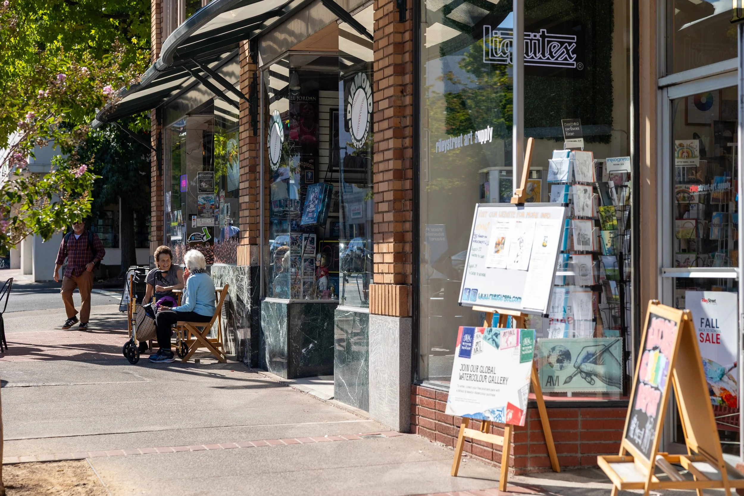 Street view downtown San Rafael