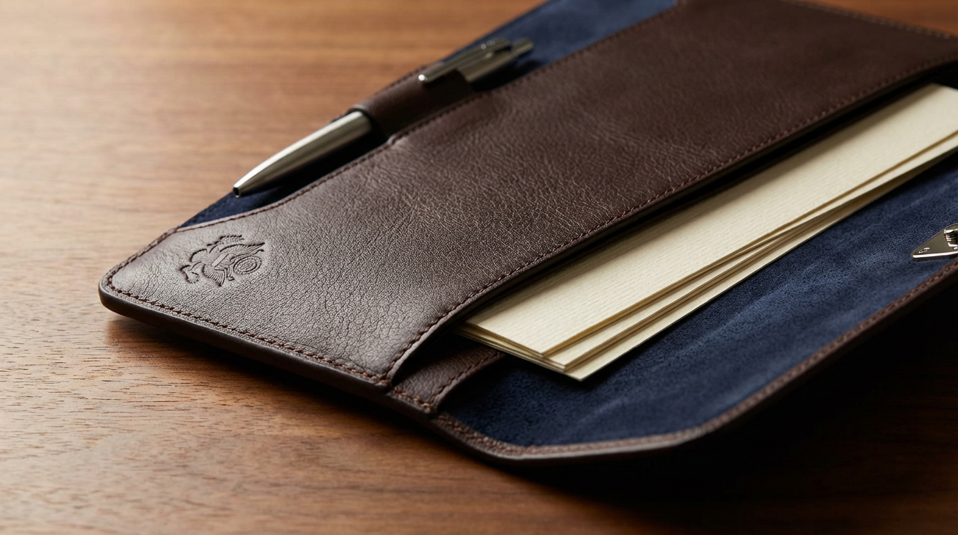 Leather Diplomatic Folio