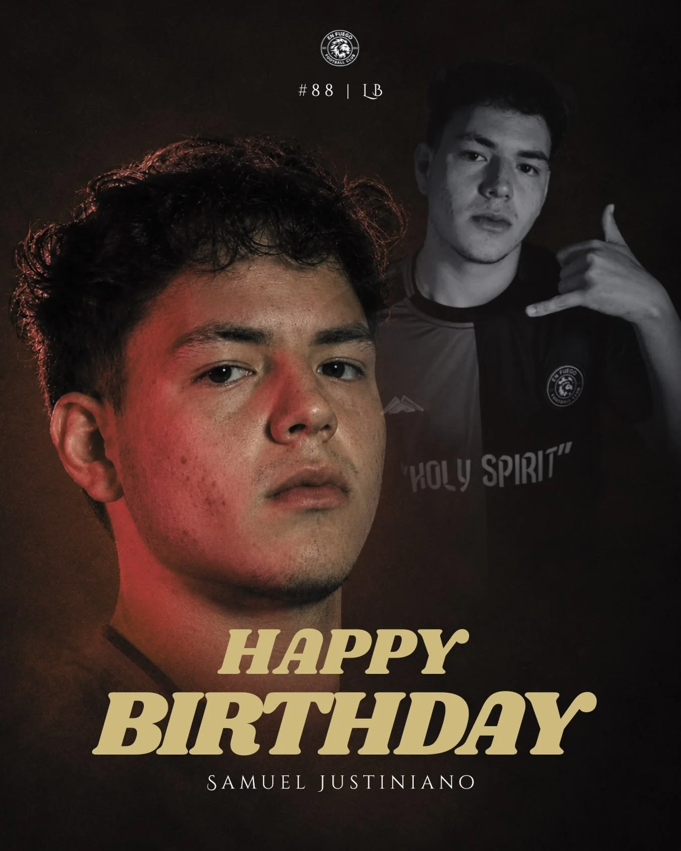 Happy Birthday, Samuel! 🎉 Wishing you a great day and a year filled with happiness, success, and many more great moments on and off the field. ⚽️

&mdash; En Fuego FC 🦁🔥
