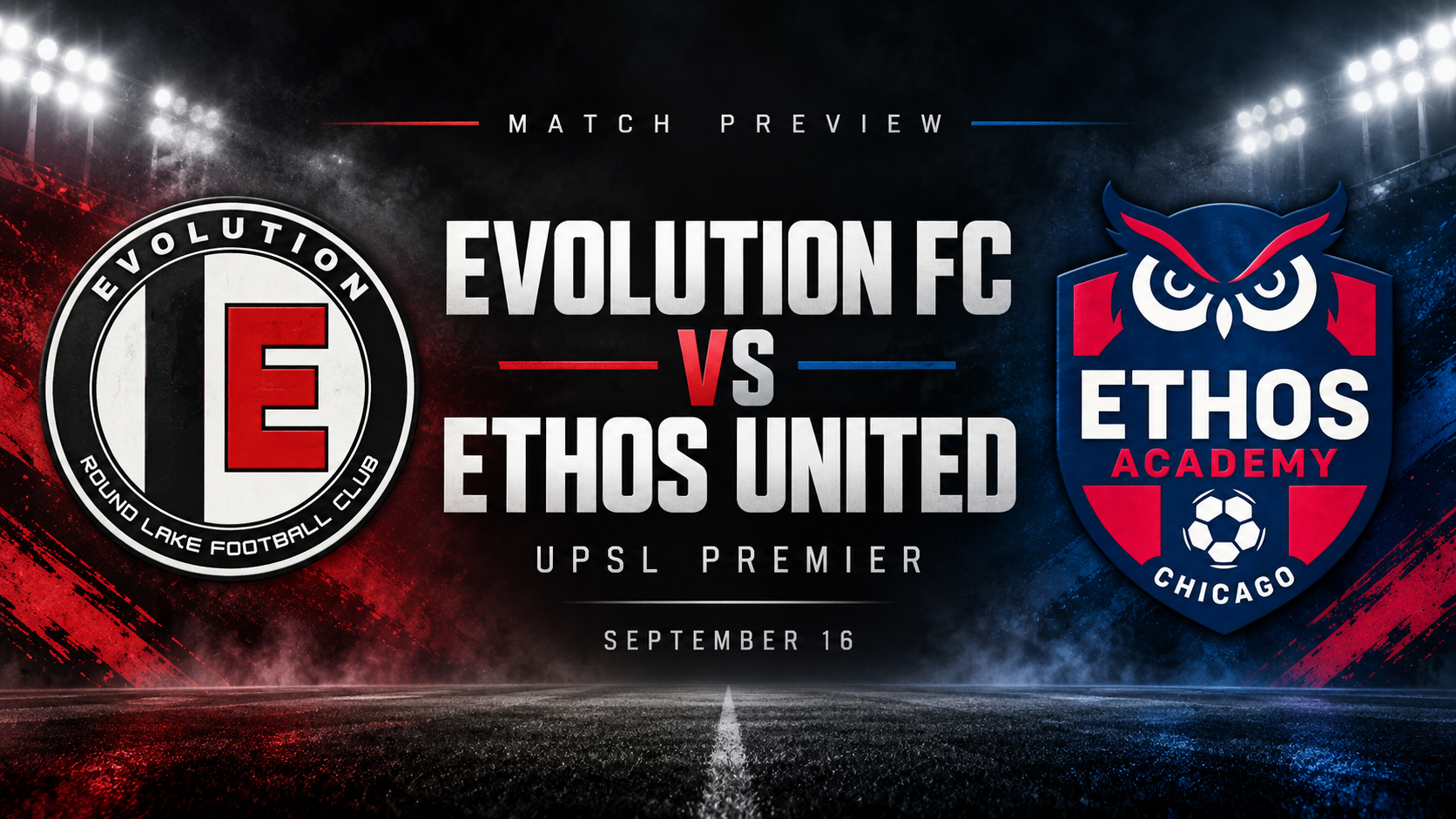 Evolution FC Welcomes Familiar Foe Ethos United to Round Lake