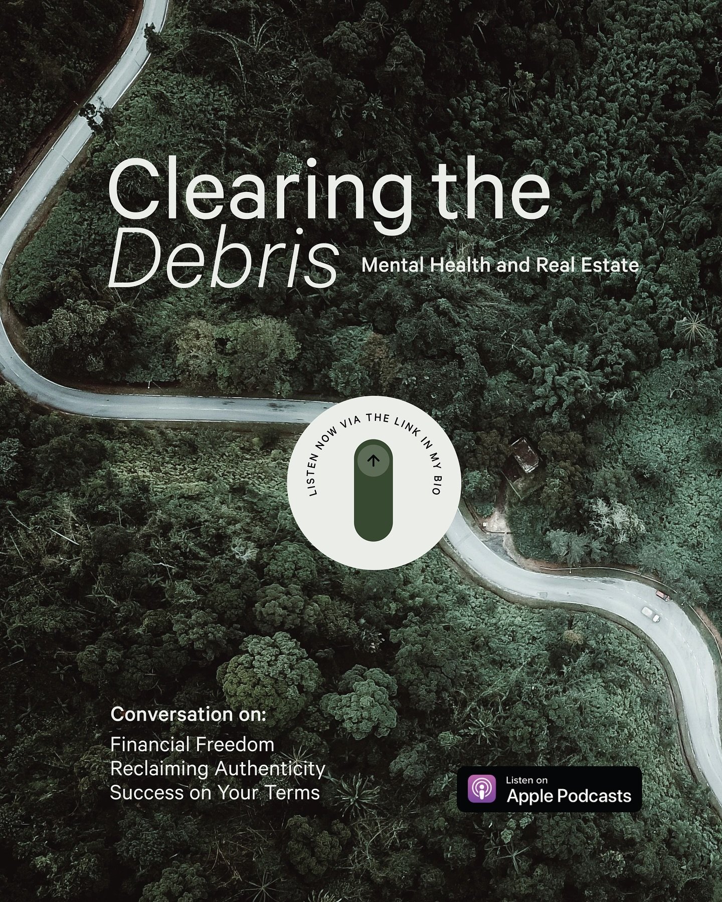 Clearing the Debris &mdash; Mental Health and Real Estate 🧠 Use the link in my bio to listen today! 

This episode is a deep dive into burnout, authenticity, and redefining success in ways that actually support your life and well being. 

&bull; 

I