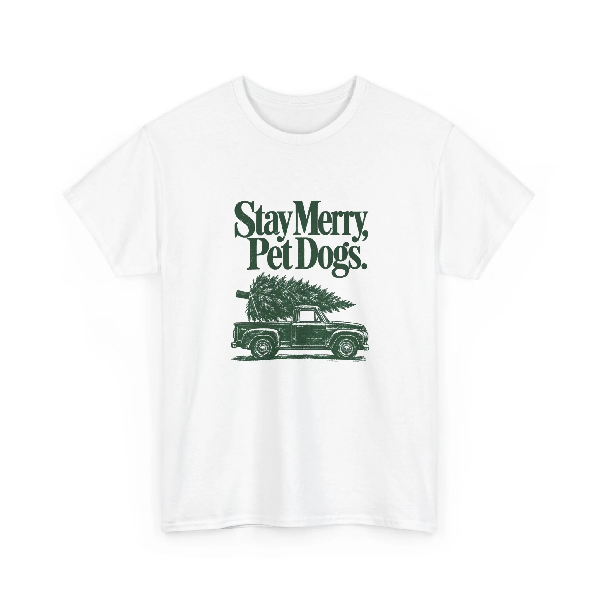 White Stay Merry Tee.png