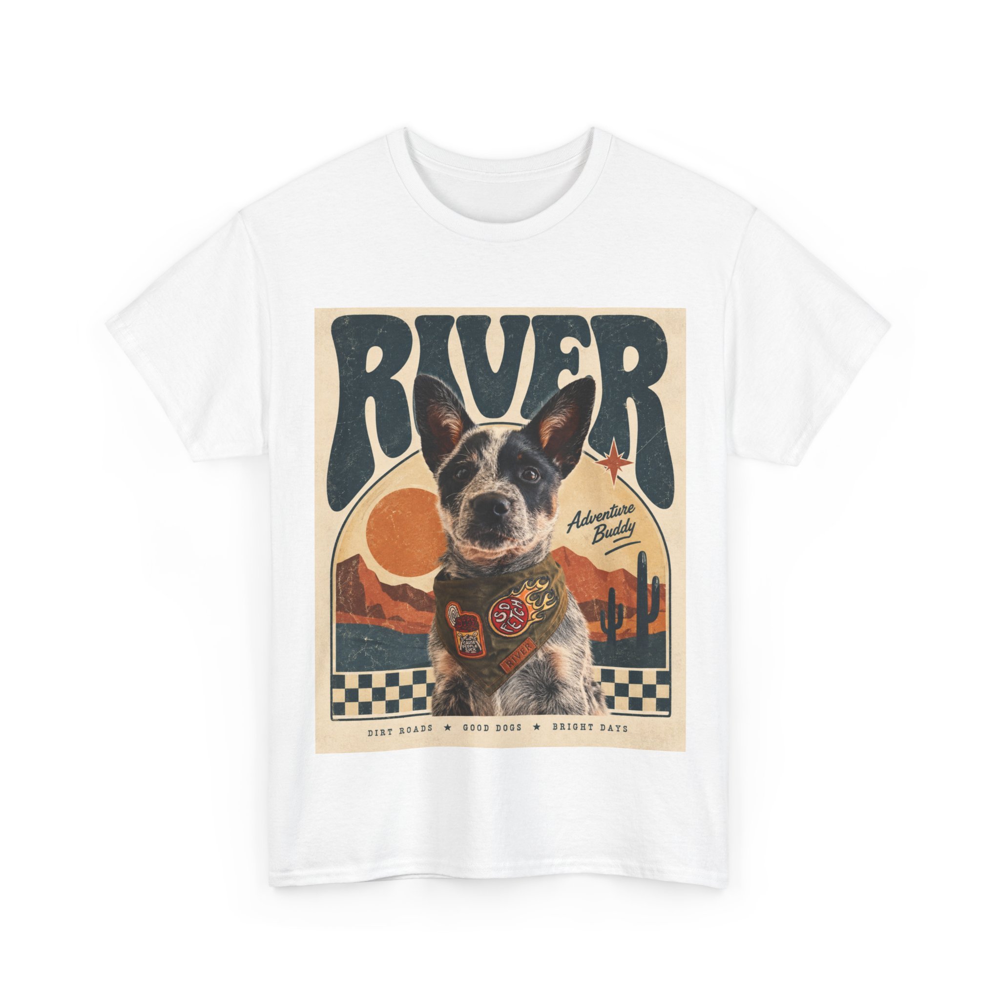 River T-Shirt - Retro