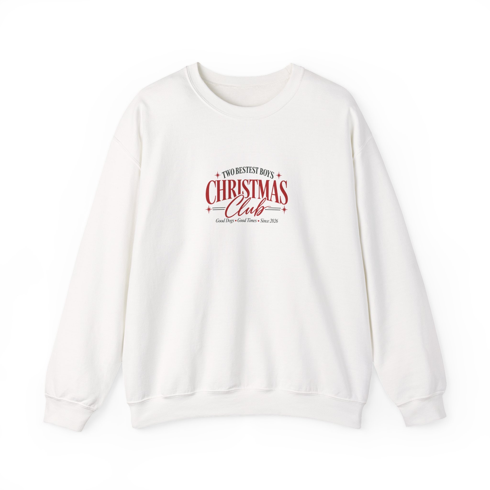 Two bestest boys Christmas Club Sweatshirt.png