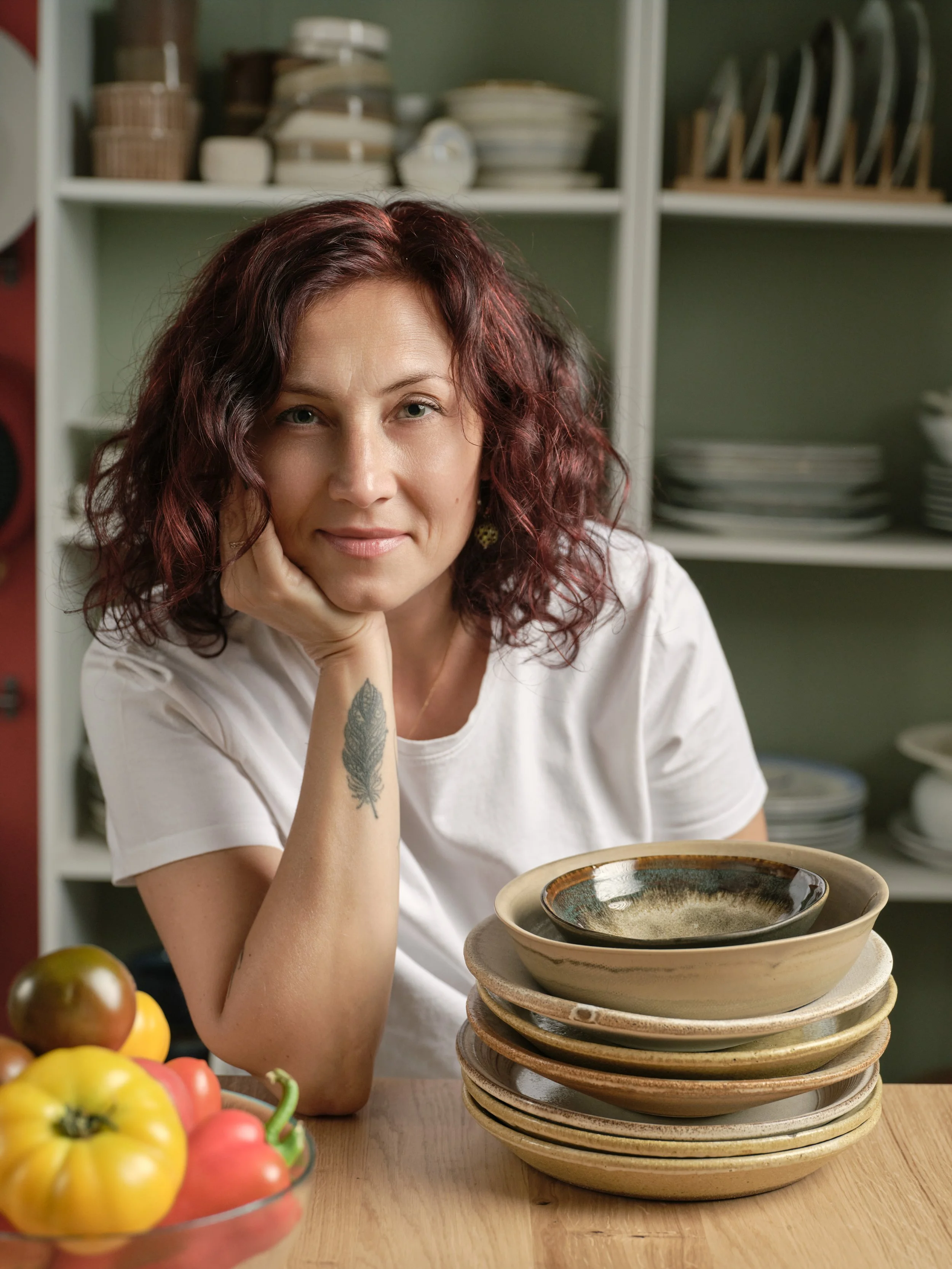 Marina Semenyuta, food stylist and production designer in Belgrade, Serbia