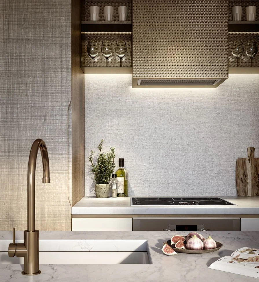 UNO Melbourne penthouse kitchen