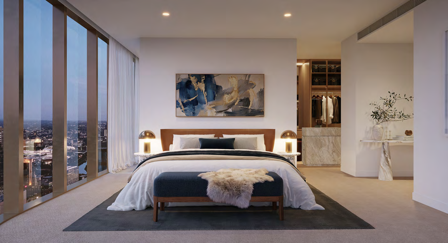 Aurum Halo master bedroom