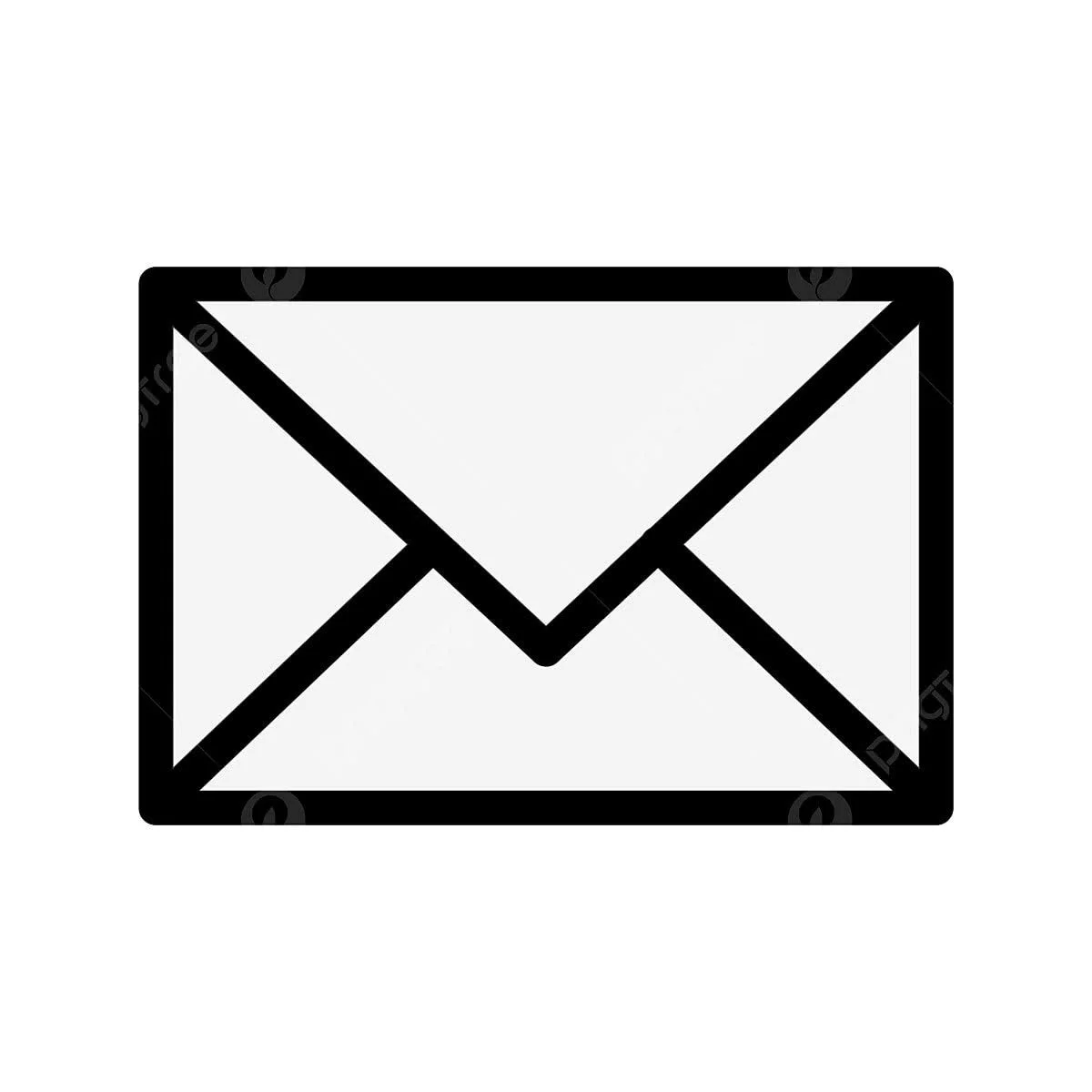 Icon of a closed envelope, representing email or message.
