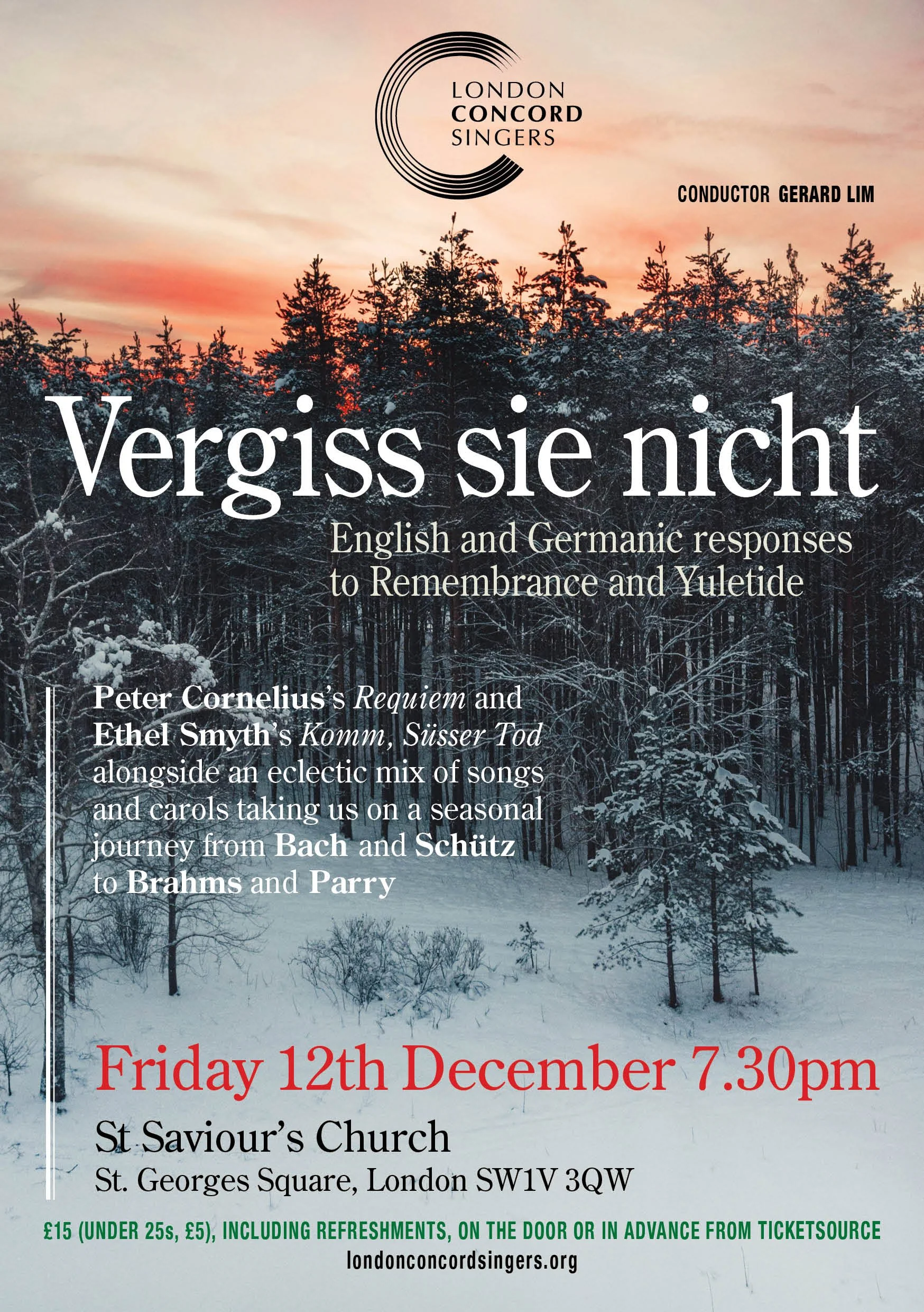 Vergiss Sie Nicht – December 2025