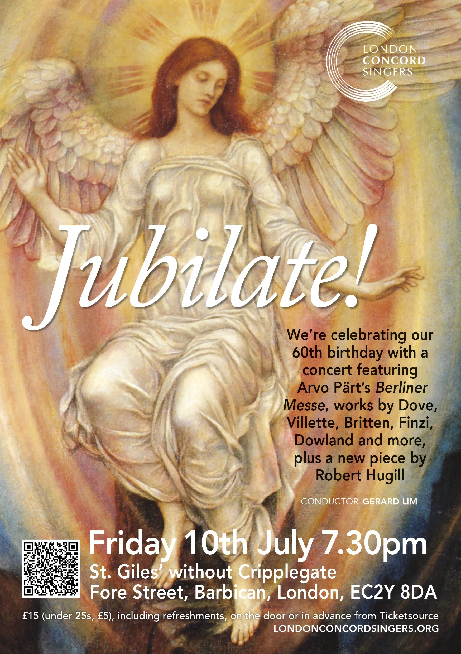 Jubilate! – 60th Anniversary concert July 2026