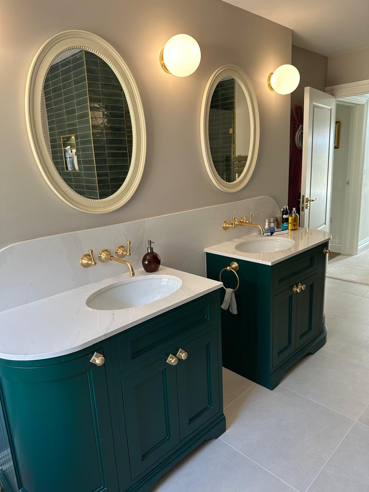 Element Heating Services – Double sink vanity