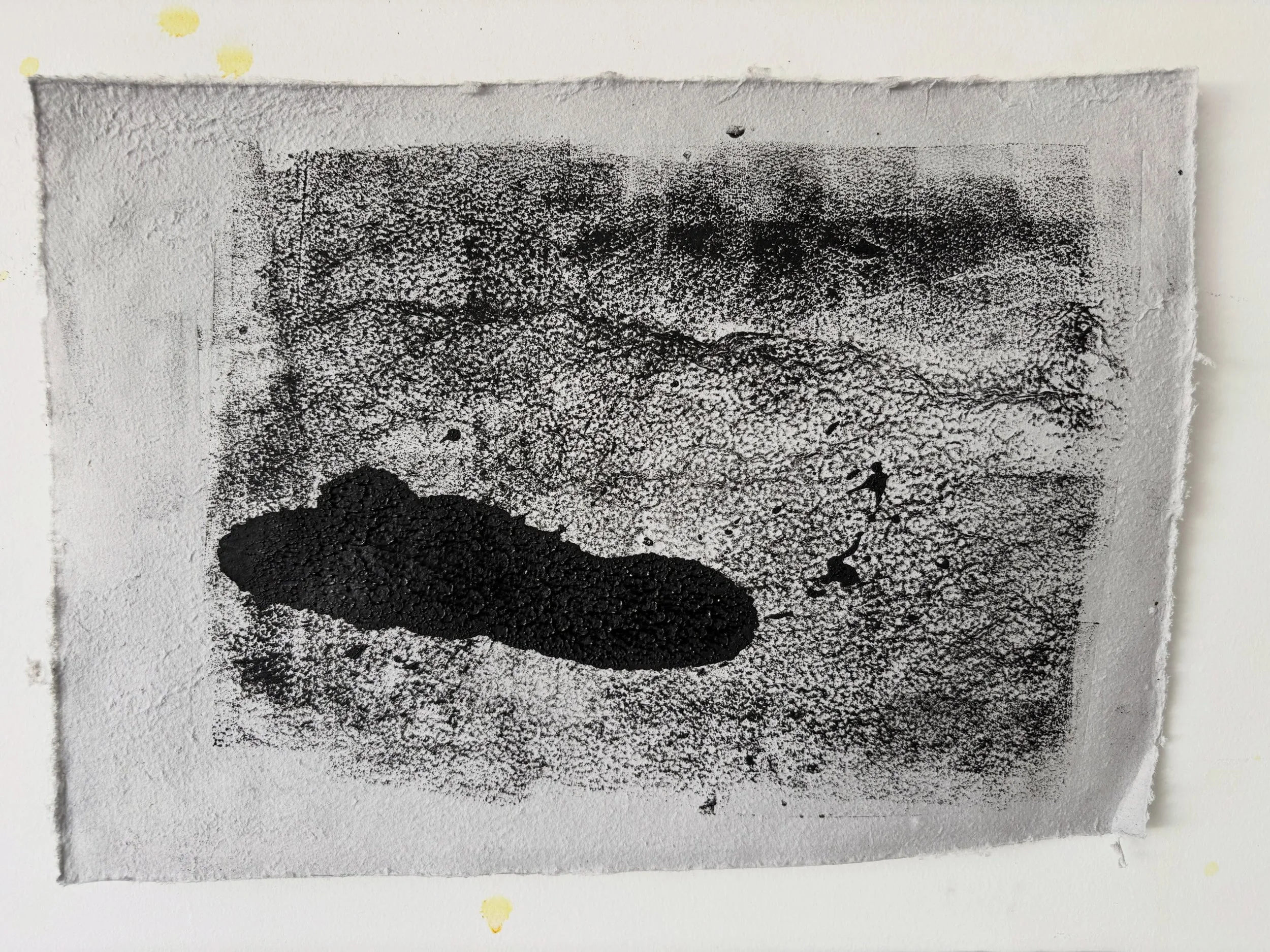 A4 &bull; handmade paper &bull; ink