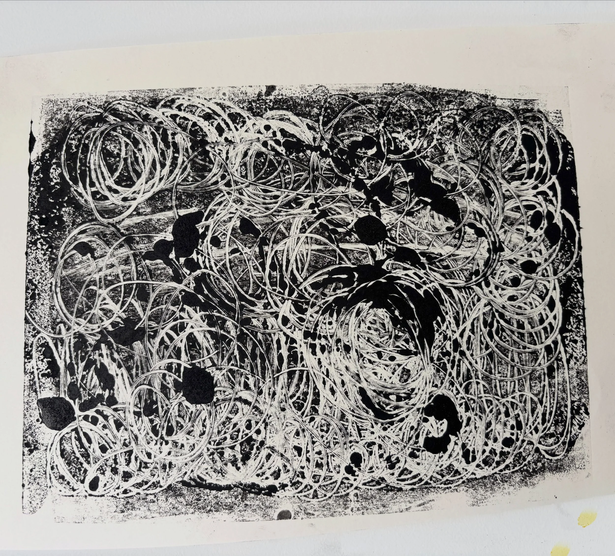 A4 &bull; monoprinting