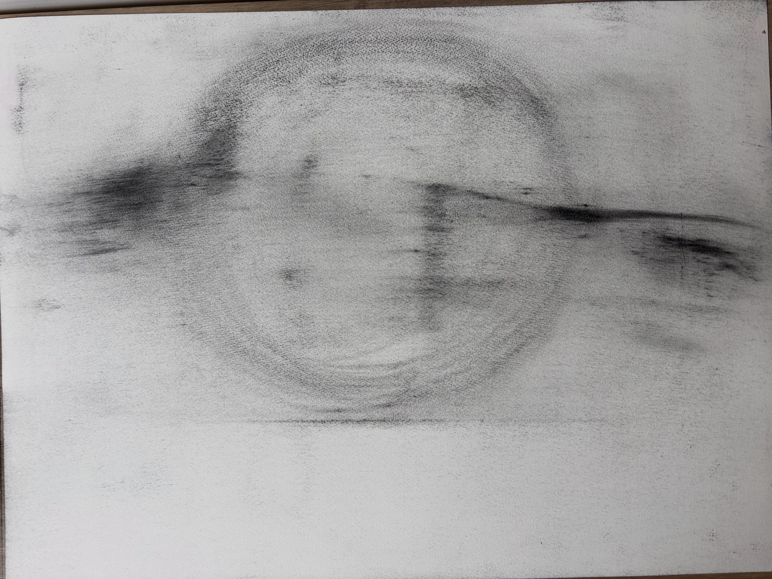 A2 &bull; charcoal residue on reverse